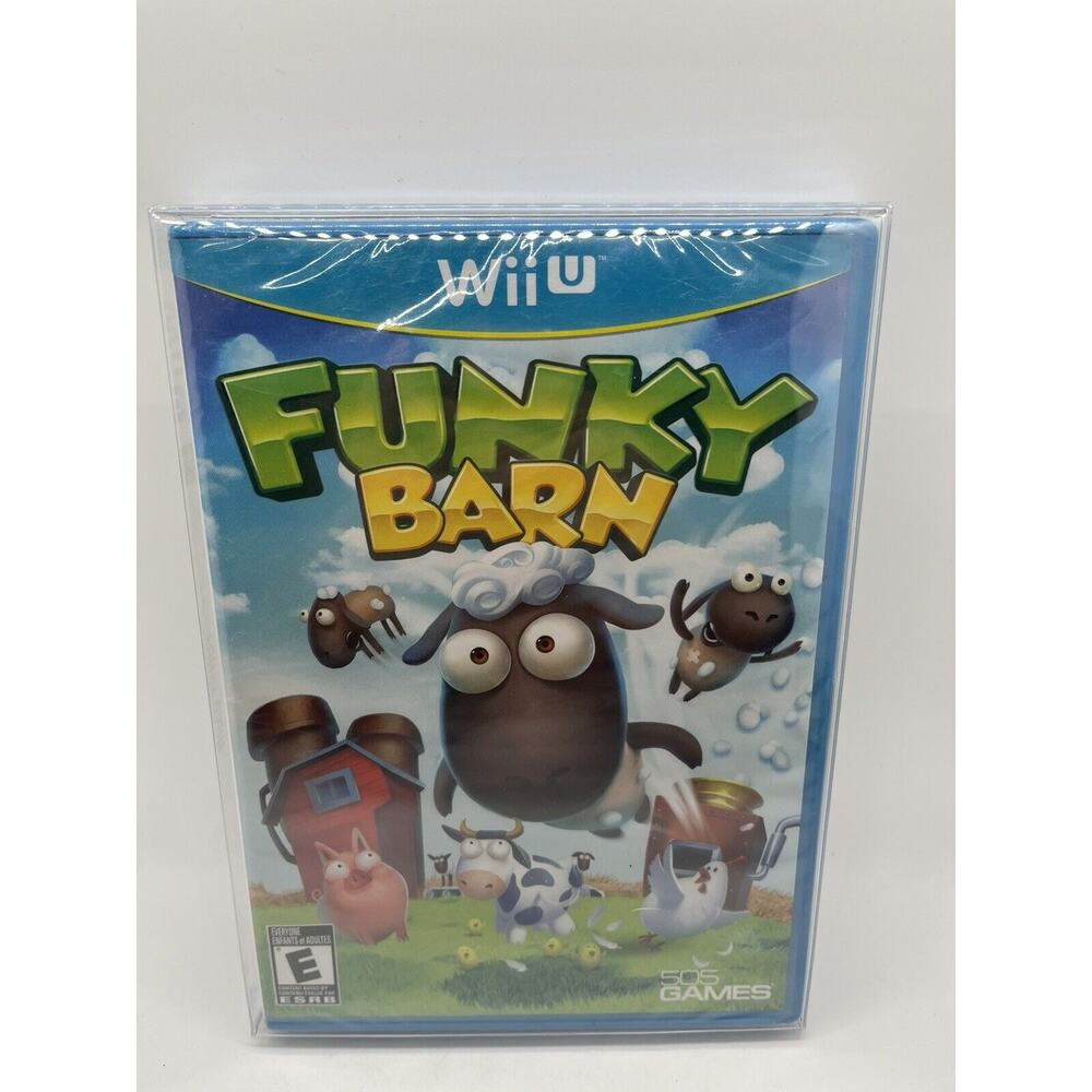 Funky Barn (Nintendo Wii U, 2012) Brand New Factory Sealed - With Case